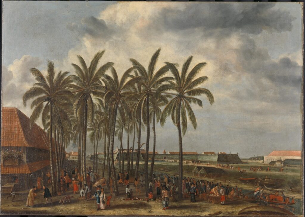 Andries Beeckman, Het Kasteel Batavia (c. 1662), Rijksmuseum Amsterdam.