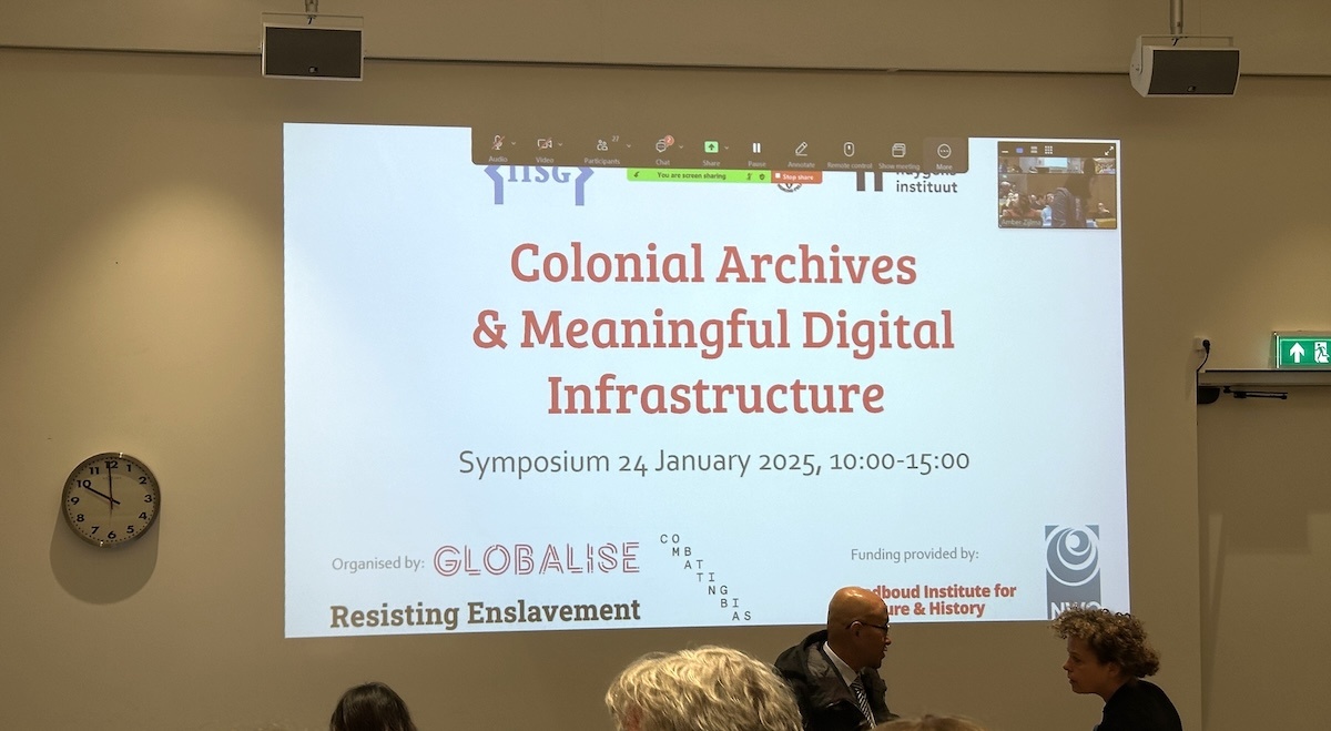 Read more about the article Towards Creating Meaningful Infrastructures for Colonial Archives